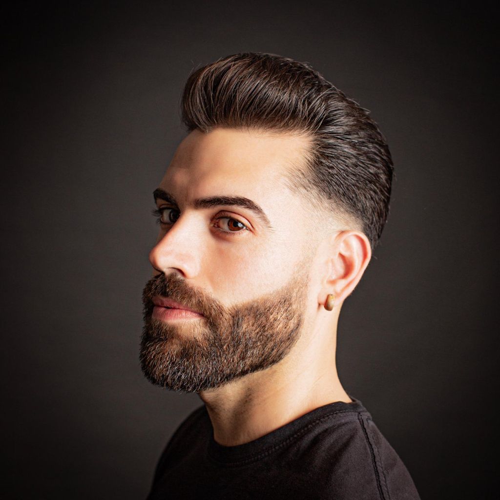 Corte clásico con fade — MAGNO Men Space Ribadeo