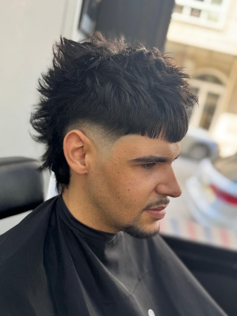 Mullet con fade — MAGNO Men Space Ribadeo